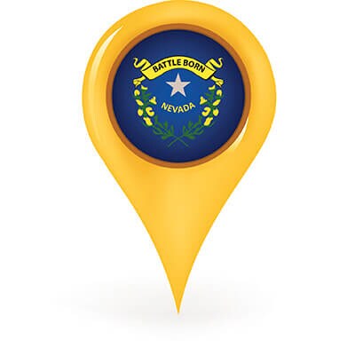 nevada map pin
