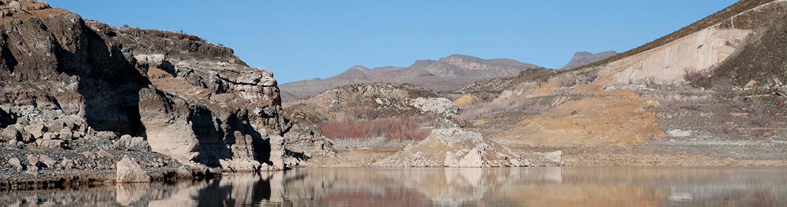 Elephant Butte Lake State Park in New Mexico