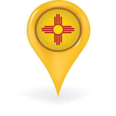 New Mexico Map Pin