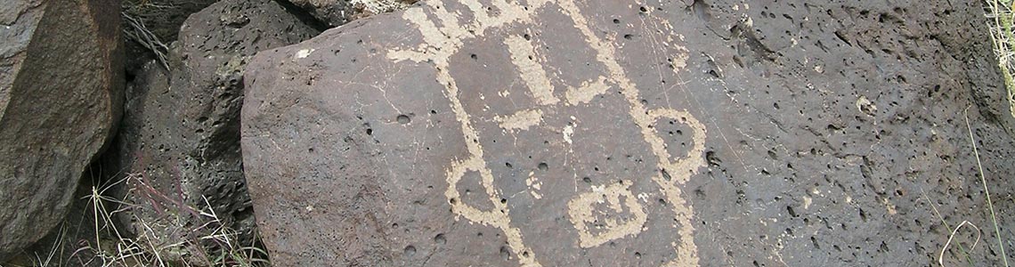 Petroglyphs in New Mexico