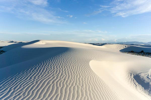 White Sands National Monument in New Mexico