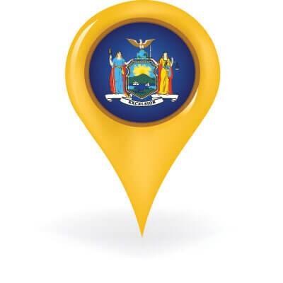 New York Map Pin