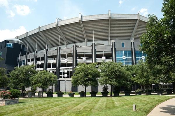 Bank of America Stadium in North Carolina