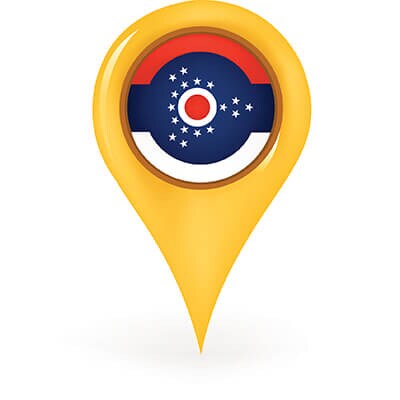 ohio map pin