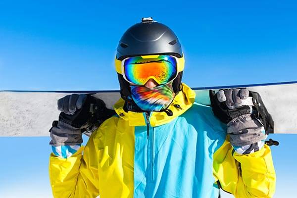snowboarder in Ohio