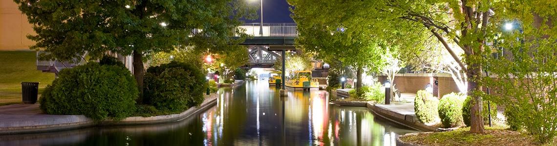 Bricktown Canal in Oklahoma