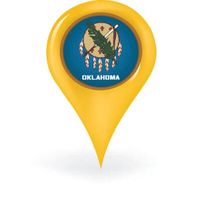 Oklahoma Map Pin