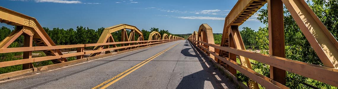 Pony Bridge in Oklahoma