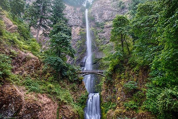 Multnomah Falls in Oregon