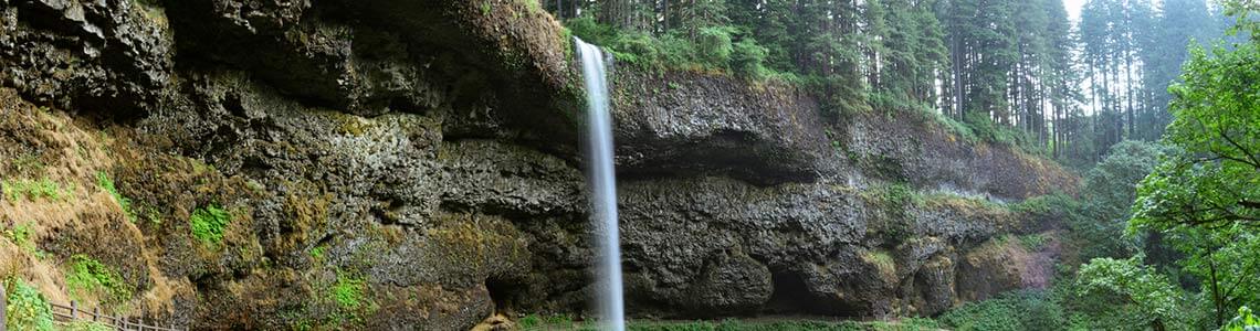 Silver Falls in Oregon