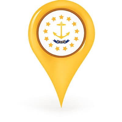 rhode island map pin