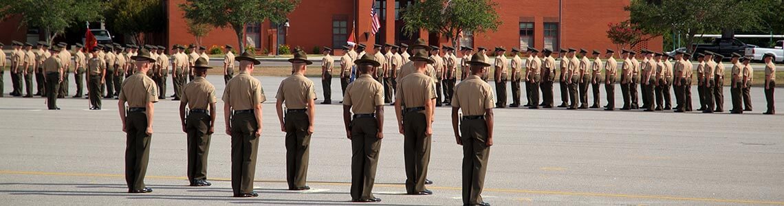 Marine Corps Graduation on Parris Island, SC