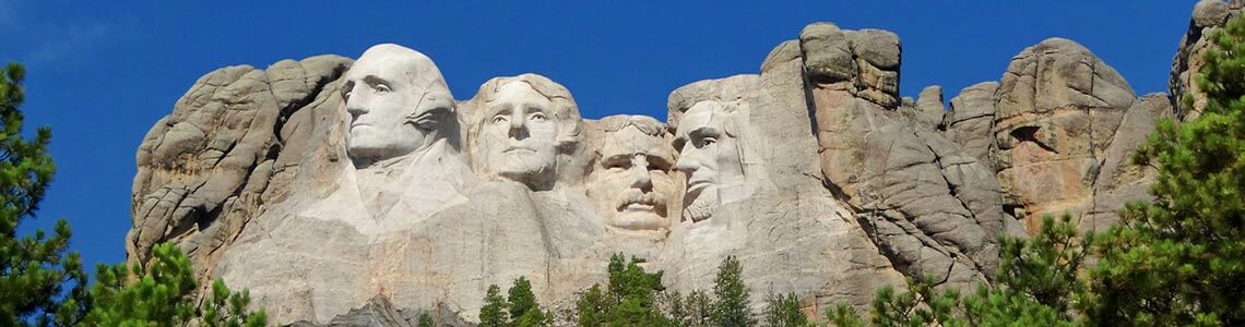 Mount Rushmore in South Dakota