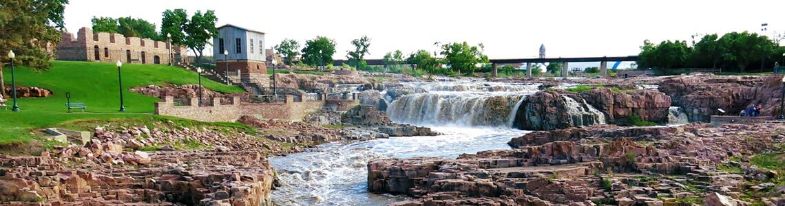 Sioux Falls Park in South Dakota