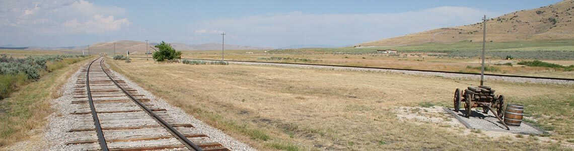 Golden Spike National Historic Site in Utah