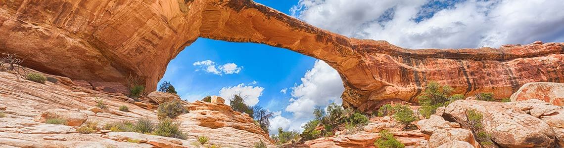 Owachomo Natural Bridge in Utah