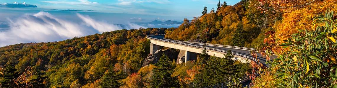Blue Ridge Parkway in Virginia