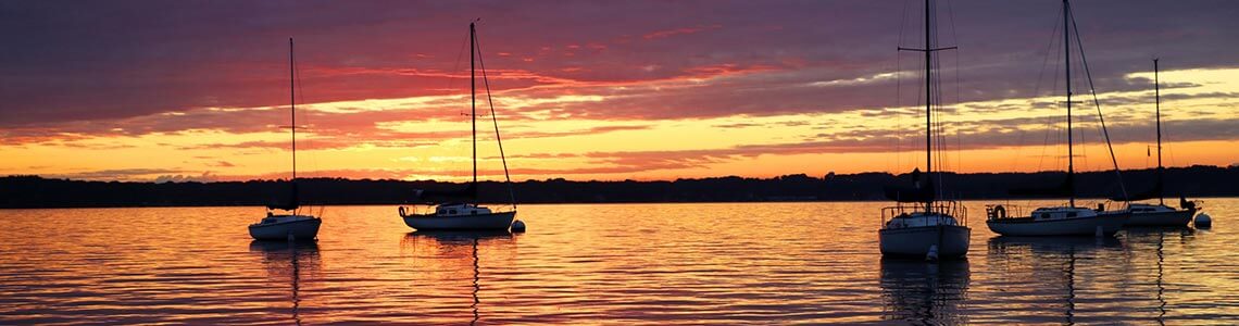 Lake Mendota in Madison, WI