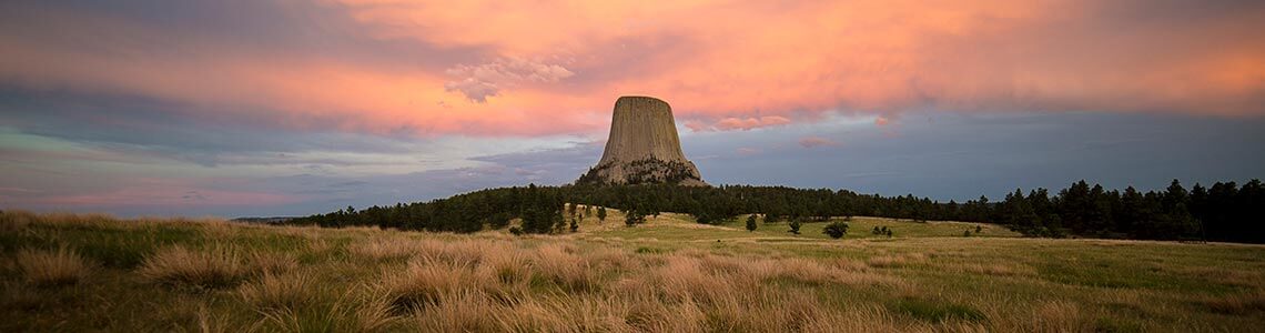 Devils Tower National Monument in Wyoming