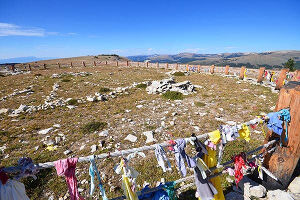 Medicine Wheel National Landmark in Wyoming