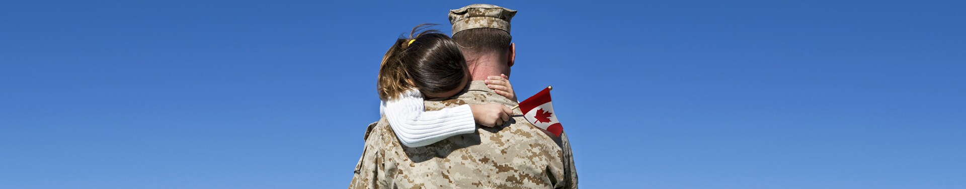 Canadian Forces Father and Daughter