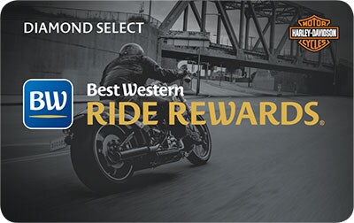 Ride Rewards Diamond Select Membership Card
