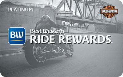 Ride Rewards Platinum Membership Card