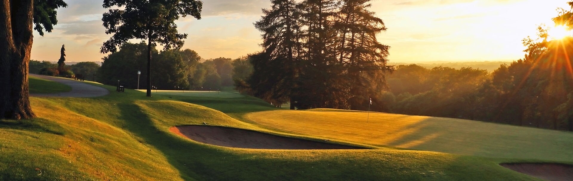 Golf Course at Sunrise