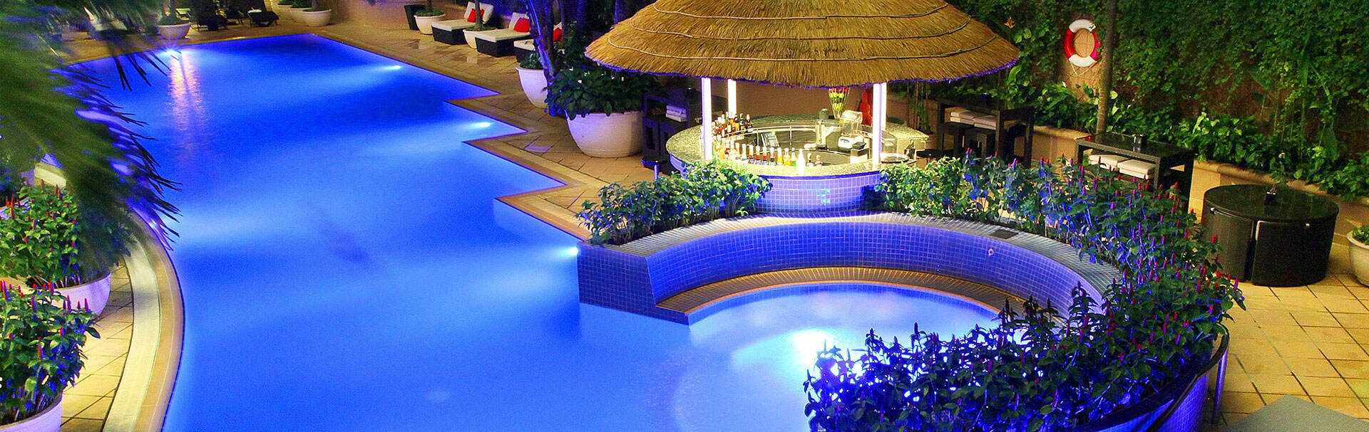 Pool at the Caravelle Saigon Hotel